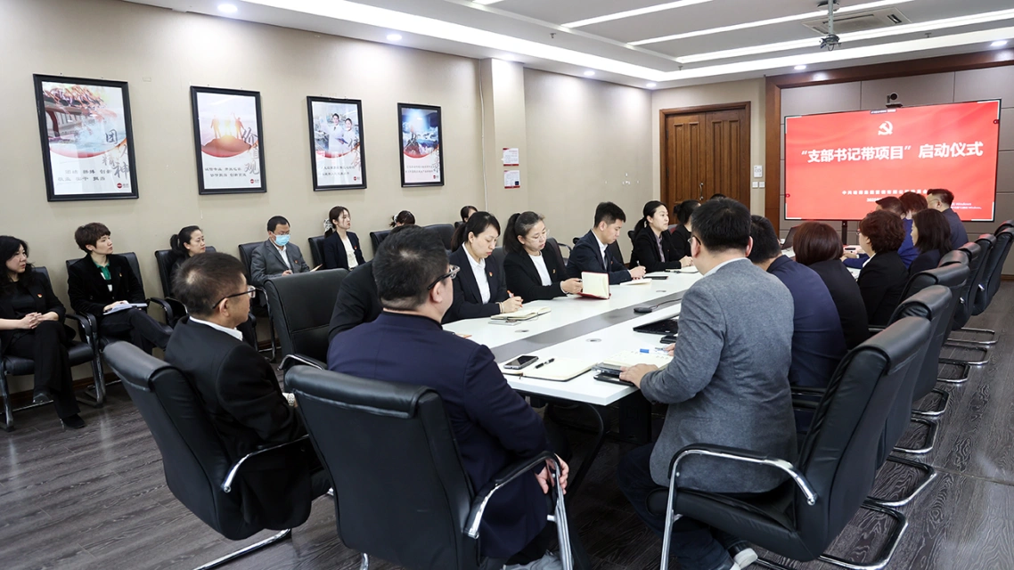 党徽闪耀 头雁领航——千亿国际营销召开"支部书记带项目"启动仪式